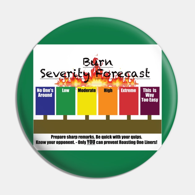 Burn Severity Forecast Pin by Raven's Grin