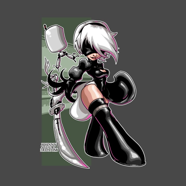 Chibi 2-b by JohnnySegura3rd