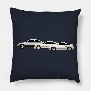 Classic Toyota Combo Pixelart Pillow