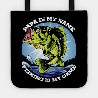 Grandfather Fishing Gift Tote