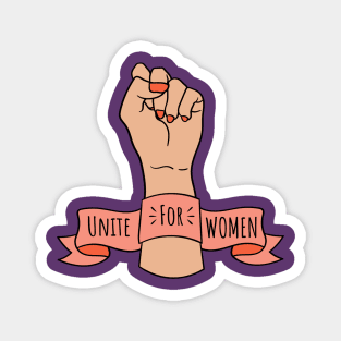 Unite For Women Fist Magnet