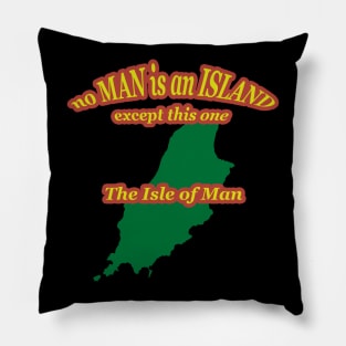No Man Is An Island Pillow