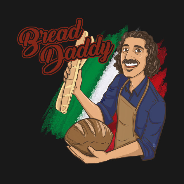 Disover Great British Bake Off - Giuseppe, the Bread Daddy - Great British Baking Show - T-Shirt