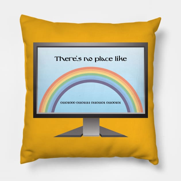 No Place Like Home Pillow by TBM Christopher