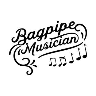 Player Bagpipes Bagpipe Musician Scottish T-Shirt