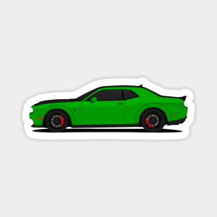 HELLCAT SIDE GREEN Magnet