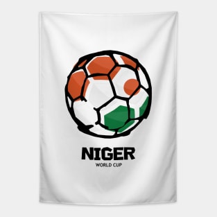 Niger Football Country Flag Tapestry