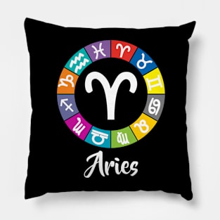 Aries zodiac Pillow