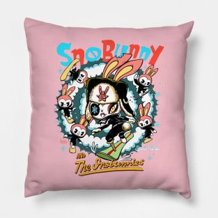 SnoBunny & the SnoBunnies Pillow