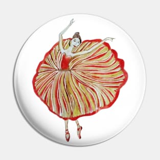 Ballet girl Pin