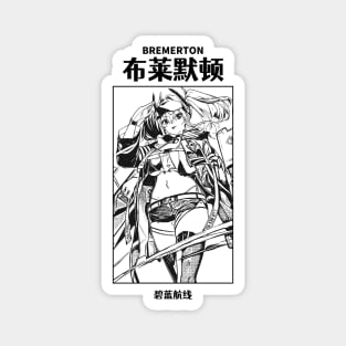 Bremerton Azur Lane Magnet