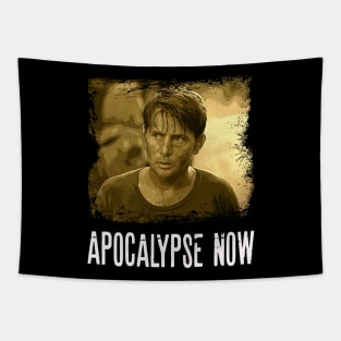 Vietnam Visions Embrace the Chaos with Apocalypse Movie Icons on Trendy Tees Tapestry