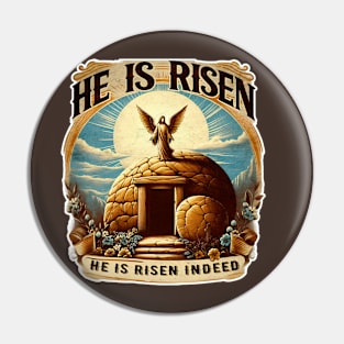 He is Risen - He is Risen Indeed! Pin