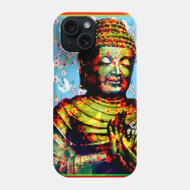 Buddhist Blooming Phone Case by L'Appel du Vide Designs by Danielle Canonico