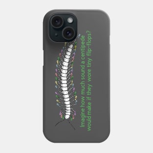 Centipede Flip-Flops Phone Case