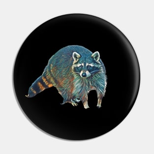 Raccoon - Woodland Themed Kids Room, Funny Gifts For Forester, Cute Animals Pin