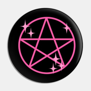 Kawaii Pentagram Pin