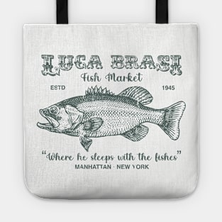 Vintage Luca Brasi Fish Market Tote