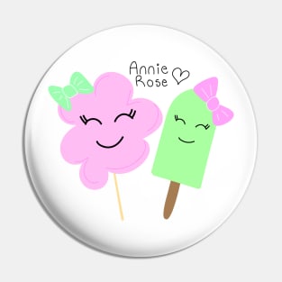 Cotton Candy and Popsicle Pin