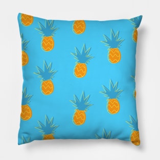 Tropical Pineapple Pattern Pillow