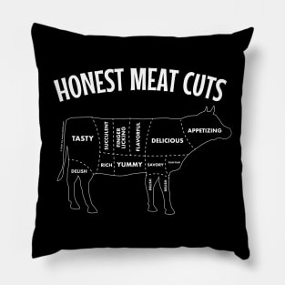 Honest meat cuts Pillow
