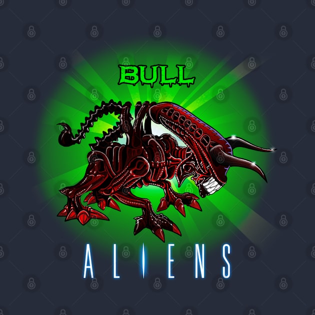 Bull Alien by Ale_jediknigth