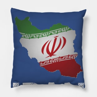 Free iran  Support Freedom For The Iranian Pepole T-Shirt Pillow