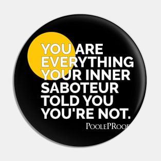 Your Inner Saboteur Pin