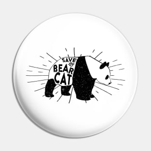 Save the Bear Car Pin