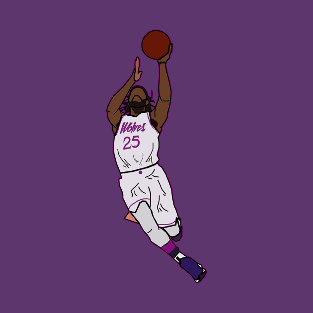 Derrick Rose 'Prince Edition Jersey Layup' - Minnesota Timberwolves by xavierjfong