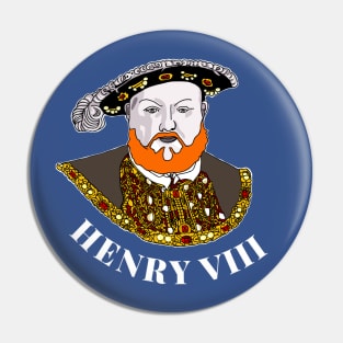 Tudor King Henry VIII of England Pin