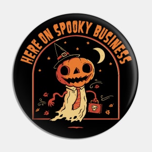 Spooky Business Pin