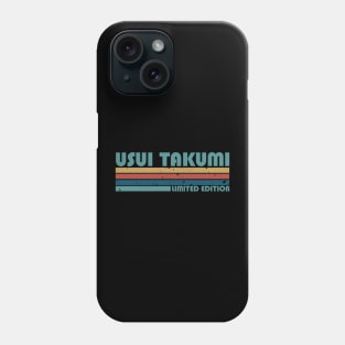 Proud Limited Edition Takumi Name Personalized Retro Styles Phone Case