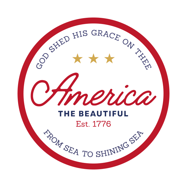 The America the Beautiul by FranklinPrintCo