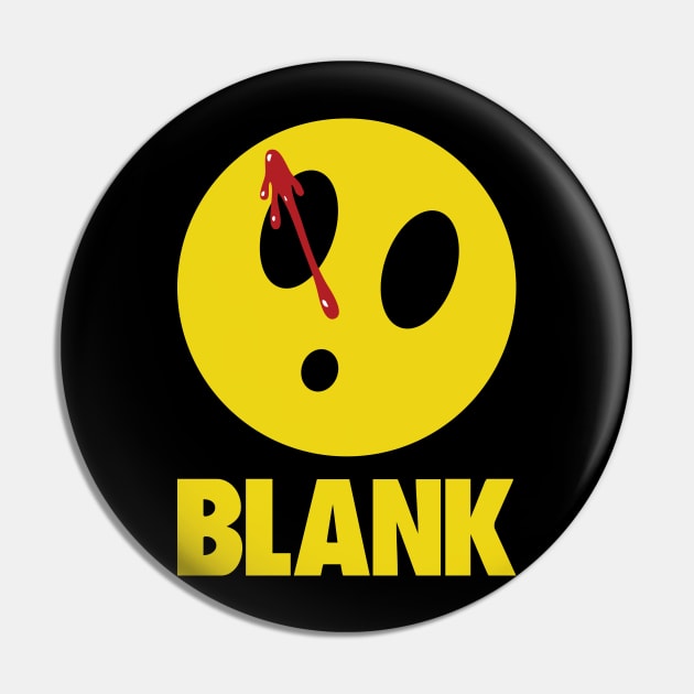 BLANKmen Pin by BLANKtees