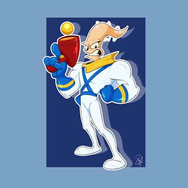 Earthworm Jim by NokyArt