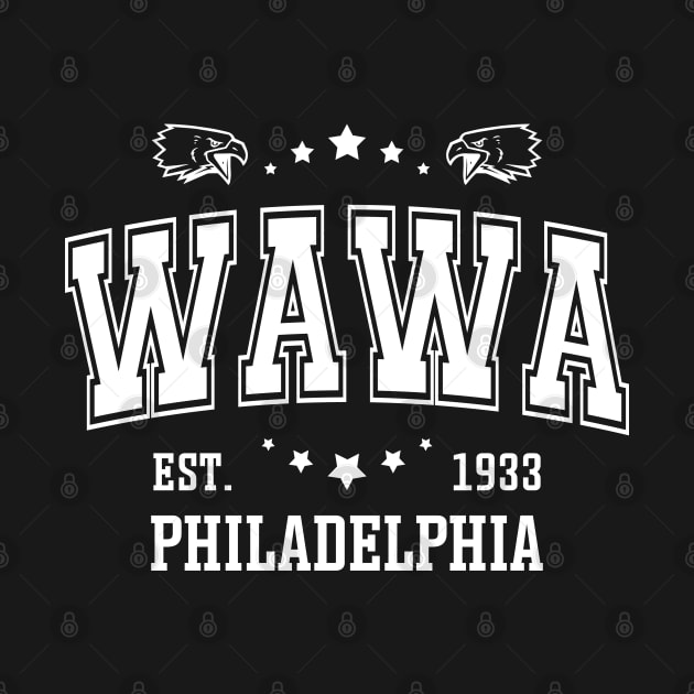 Retro Vintage Eagles Wawa v2 by Emma