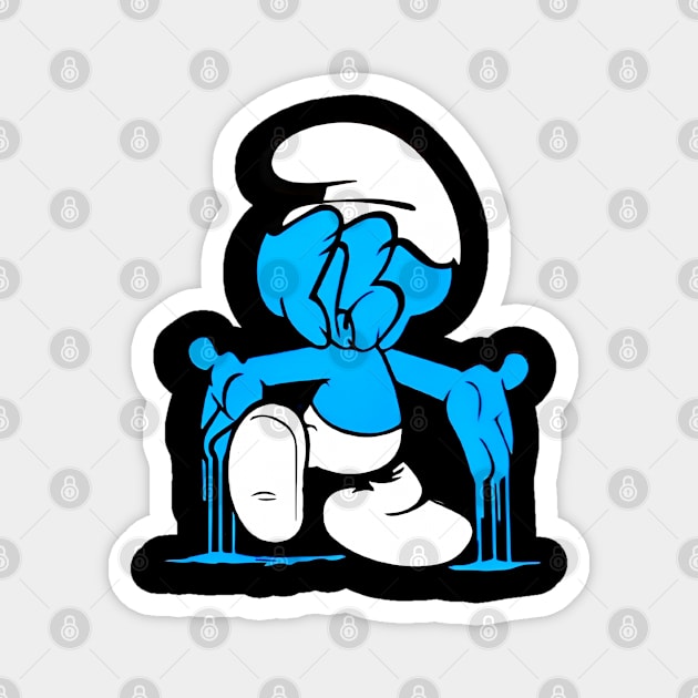 grafity smurf Magnet by EPISODE ID