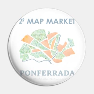 Ponferrada Map - Full Size Pin