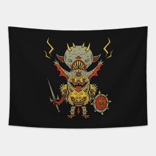 Demon Totem Tapestry