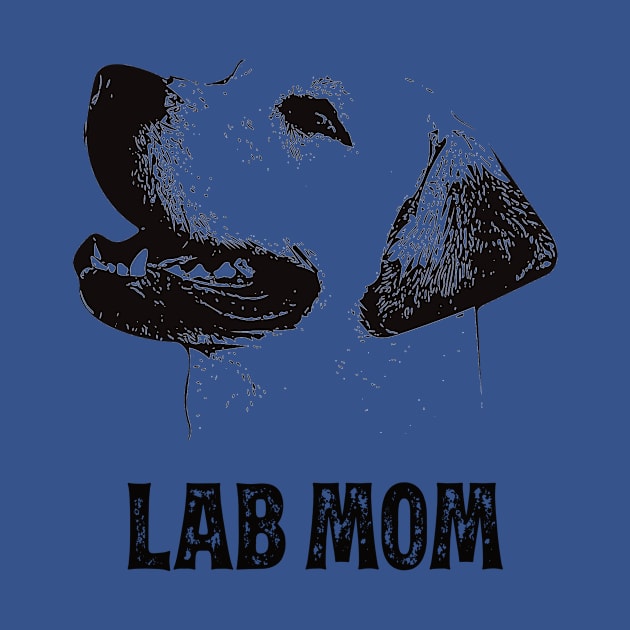 Lab Mom - Labrador Retriever Mom by DoggyStyles