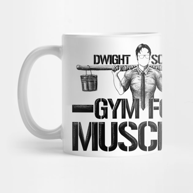 Dwight's Gym For Muscles - Coffee Mug