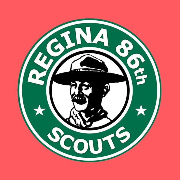 Regina 86th Scouts Coffee Badge by YQRscouts