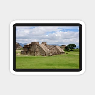 Site archéologique de Monte Alban, Oaxaca Mexique Magnet