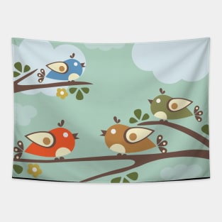 Birds Tapestry