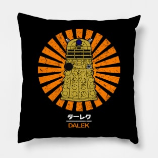 Dalek Retro Vintage Pillow