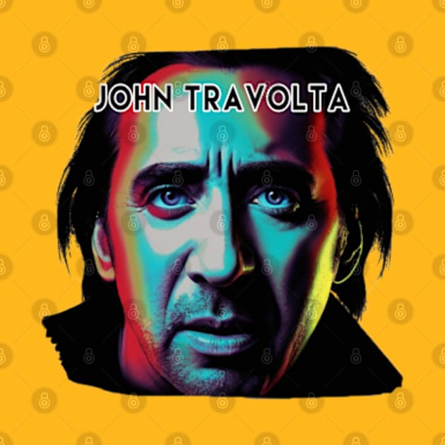 John Travolta by Moulezitouna