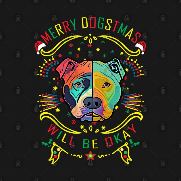 Merry Dogstmas Cute Dog by jetaceoldtee