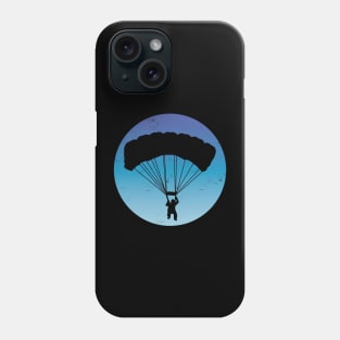 Skydiver Retro Funny Skydiving Vintage Phone Case