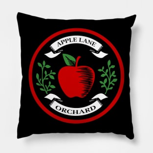 apple lane orchard (private design) Pillow
